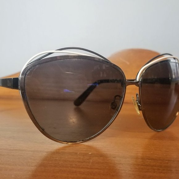 Songe Dior Sunglasses Black and White main image 5